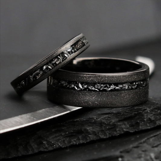 Black Meteorite Set