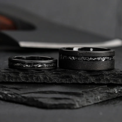 Black Meteorite Set